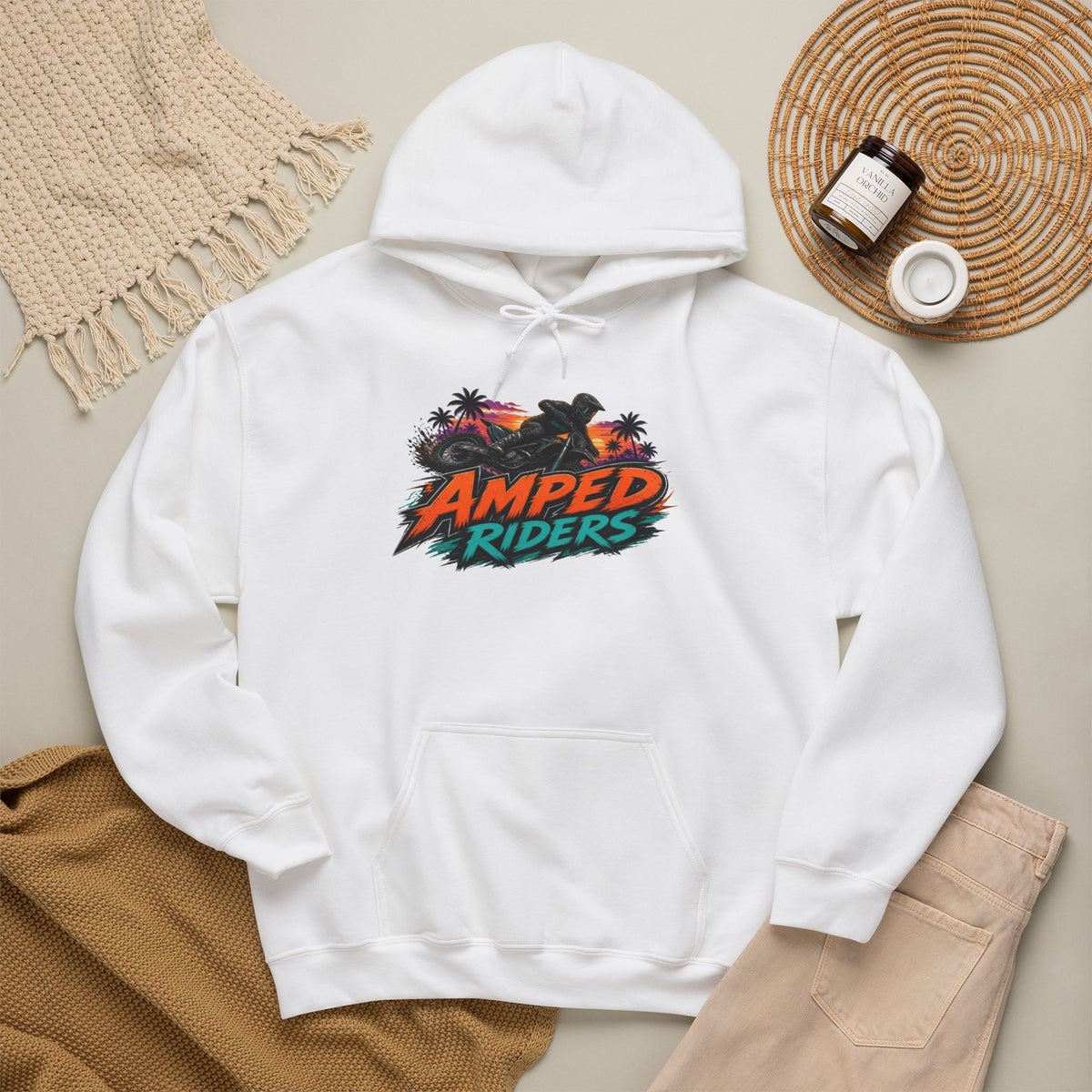 Amped Teal Hoodie