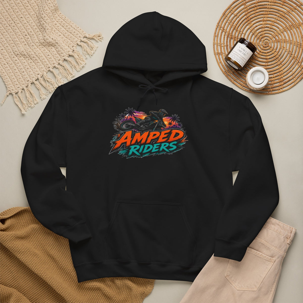 Amped Teal Hoodie