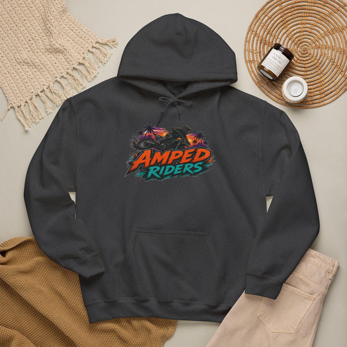 Amped Teal Hoodie